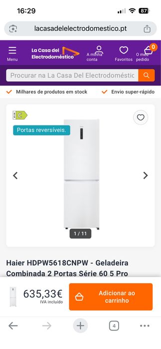Frigorifico combinado Candy