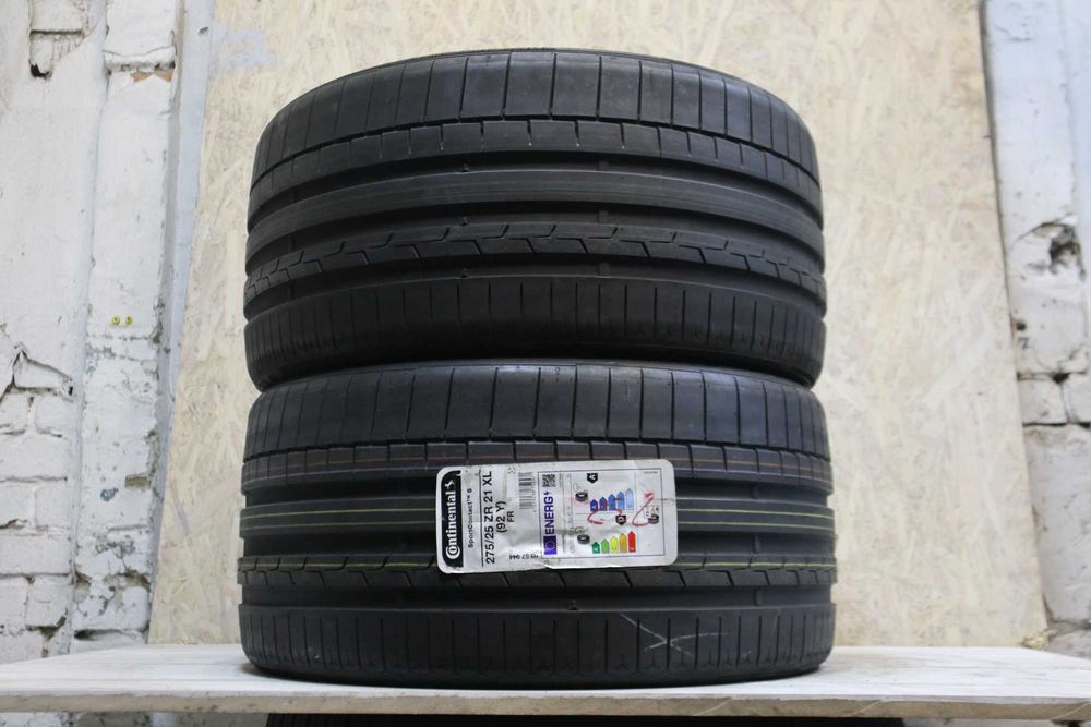 Пара літніх шин Continental Conti Sport Contact 6 275/25 R21 2022 нова