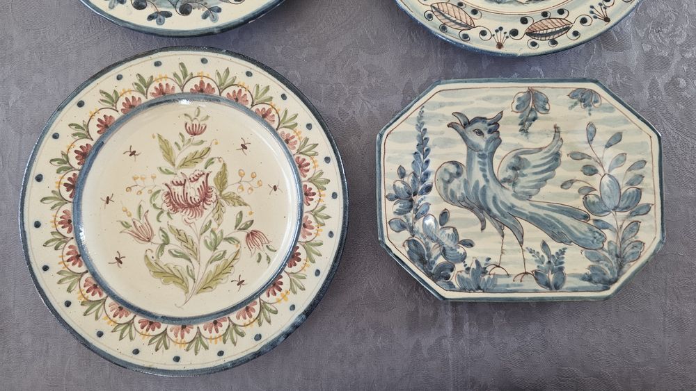 Lote plato decorativo fabrica santana