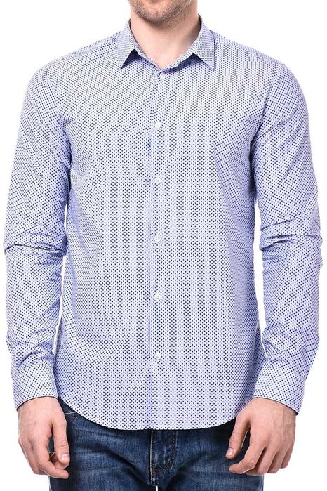 Сорочка Armani XS блакитна. Оригінал.