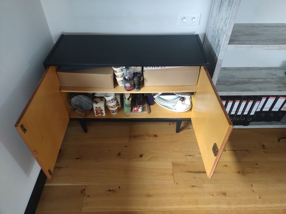 Szafka PRL patyczak komoda stara design