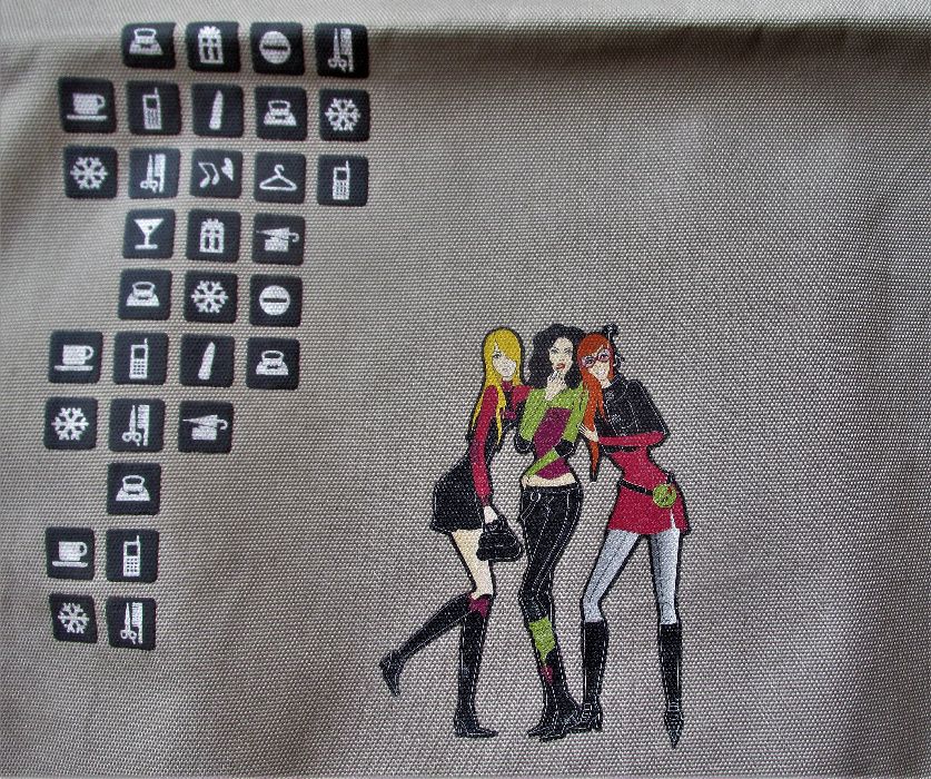 Mochila nova, marca WAVE, design by rita bonaparte