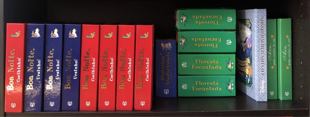 Livros infantis (princesa Sofia, ursinho…)