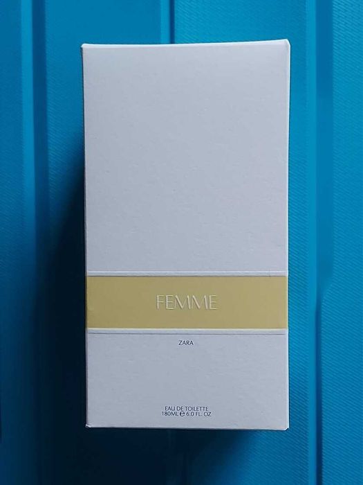 ZARA - FEMME 180 ml DUŻE OPAKOWANIE woda toaletowa NOWA