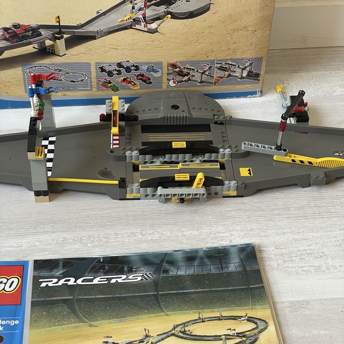 Lego Racers 8364 Multi Challenge Race Track Com Caixa