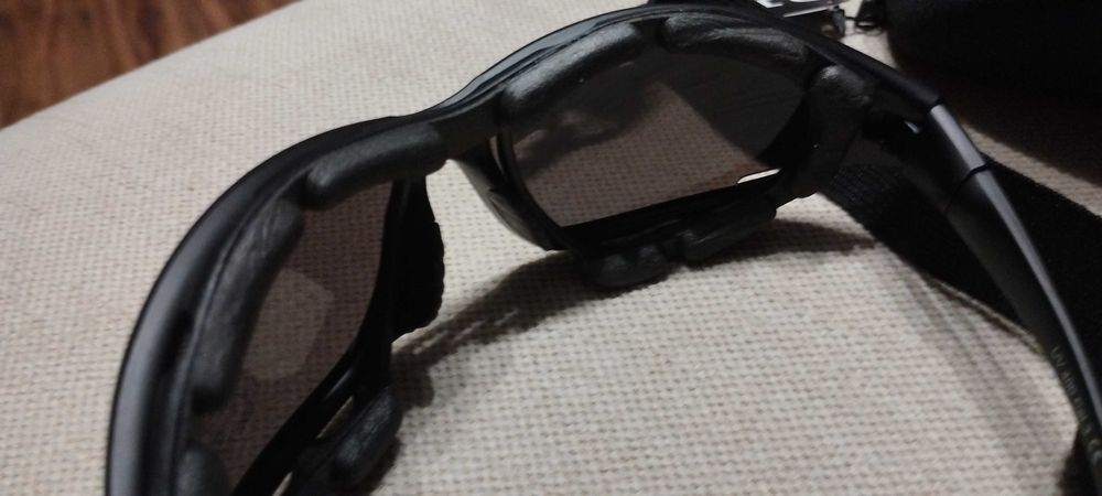 Okulary przeciwsłoneczne z uszczelką silikonową Dice polaroid rowerowe