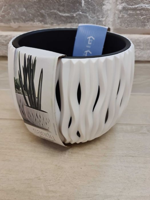 Doniczka z wkładem BOWL SANDY 18 x 14 cm