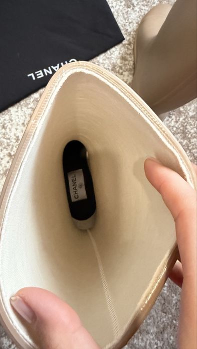 Гумові чоботи Chanel
