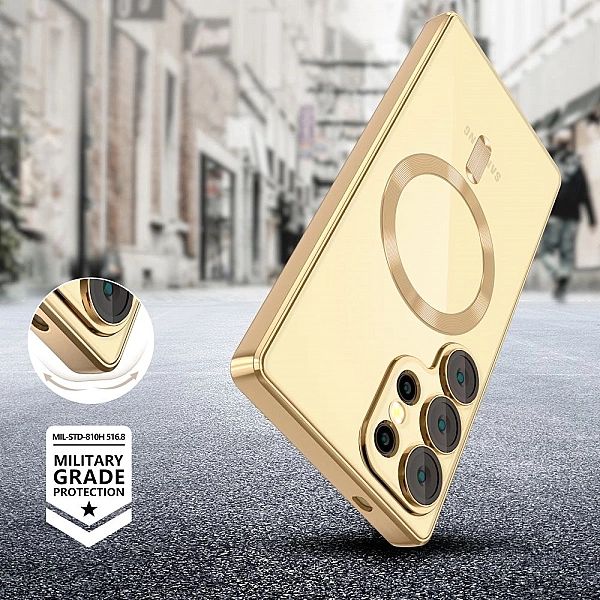 Tech-Protect Magflex Magsafe Galaxy S26 Shiny Gold