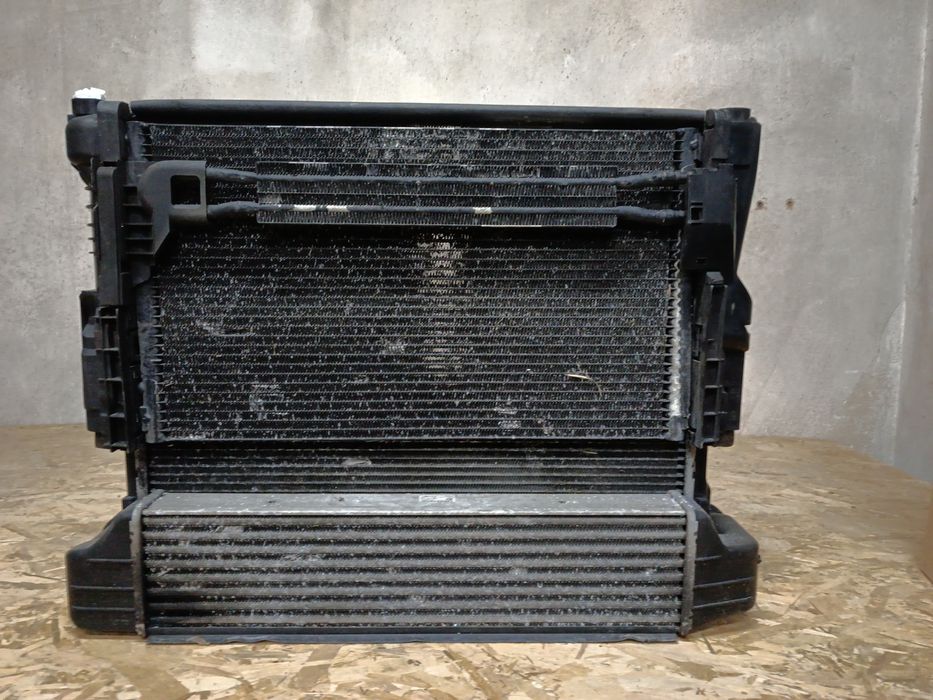 Komplet zestaw  chłodnic BMW X3 E83 3.0 Diesel Lift