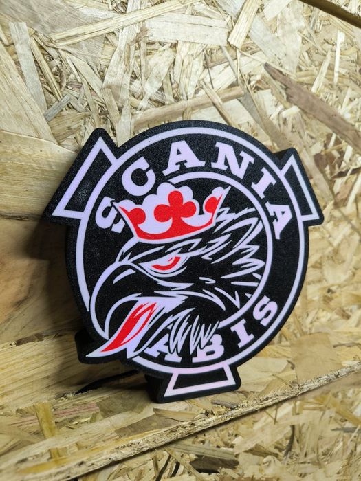 Logo Scania Vabis led rgb