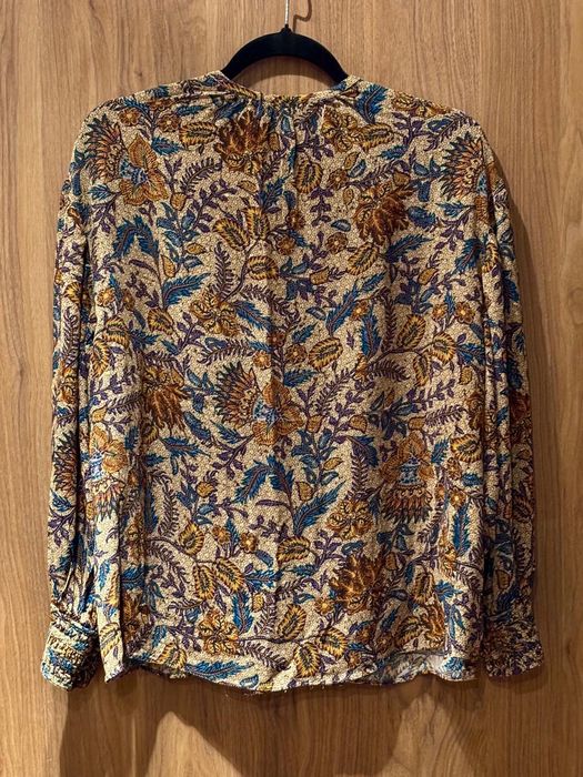 Massimo Dutti zwiewna bluzka mikołajkowa przecena