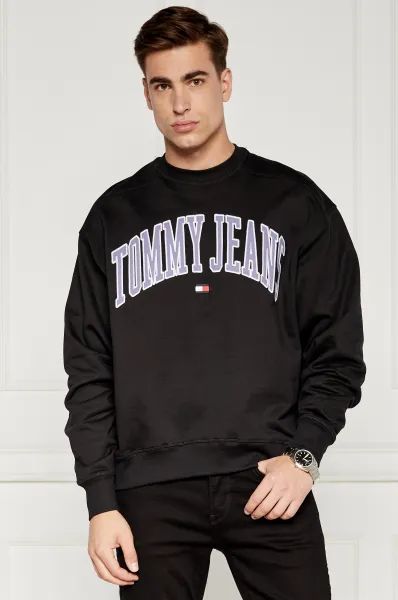 Bluza czarna z dużym logo Tommy Jeans 3XL