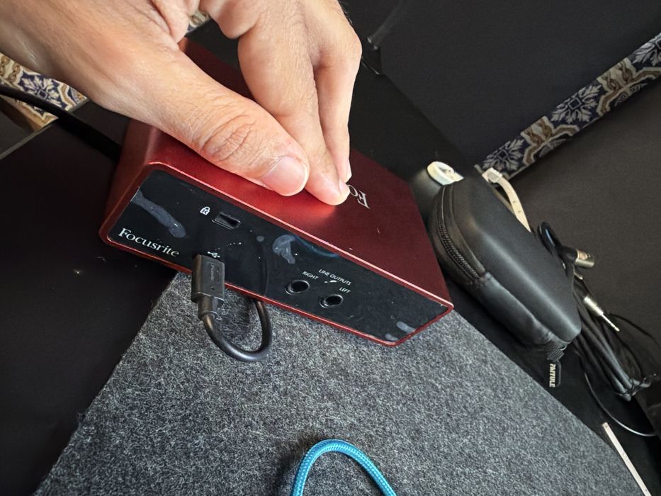Interface Focusrite Scarlett Solo gen 3