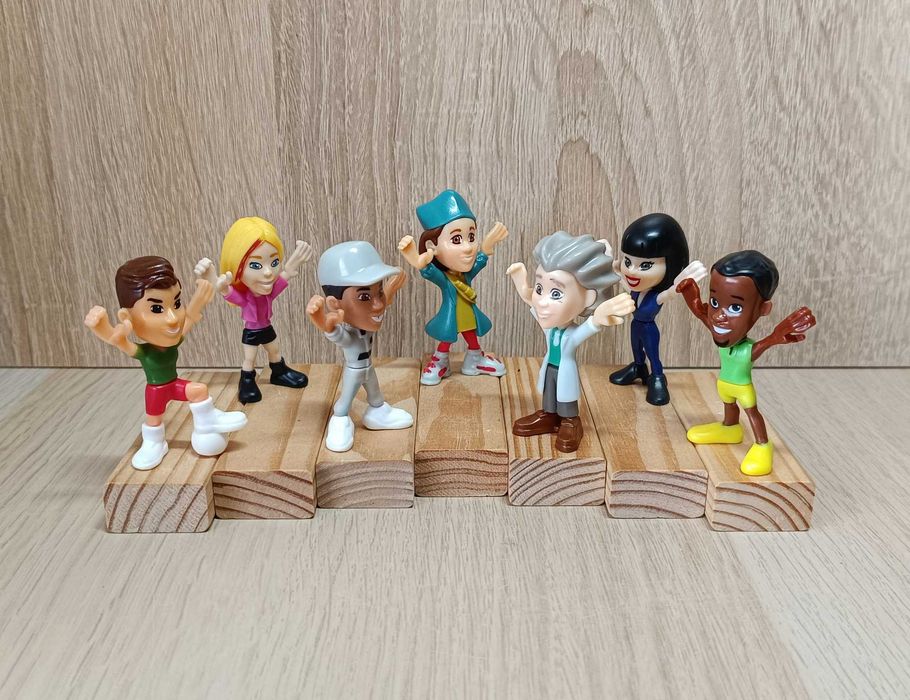 Vintage zestaw figurek *Teen Idols*. Kinder Joy 2017