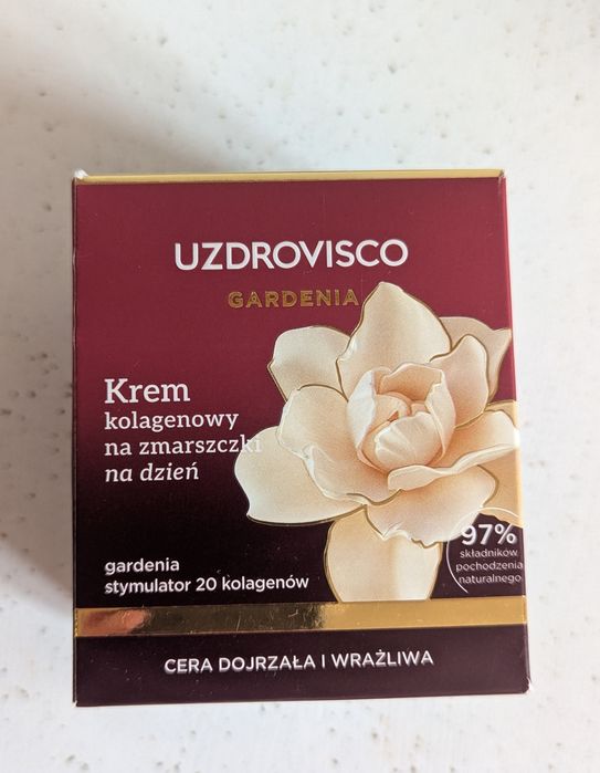 Uzdrovisco krem kolagenowy na zmarszczki na dzień