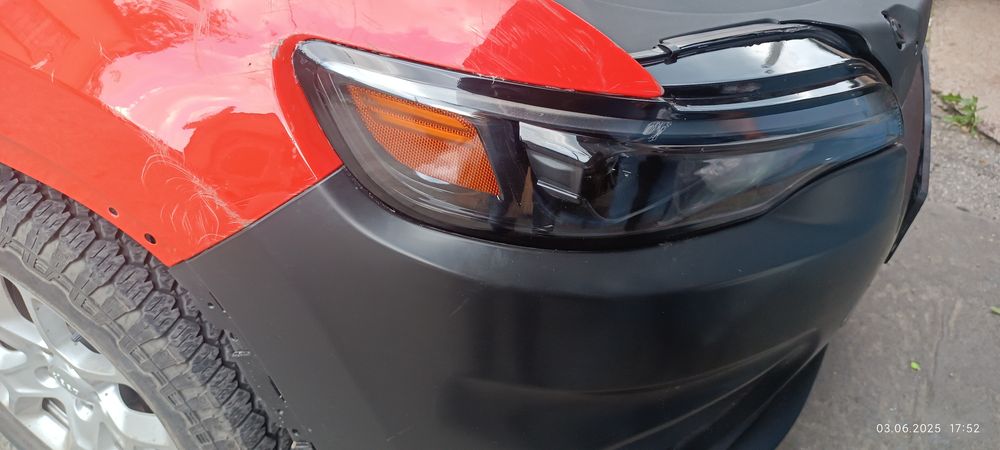 Бампер передний Jeep CHEROKEE 2019-2023