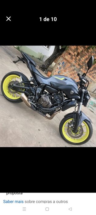 Yamaha MT 07 2017
