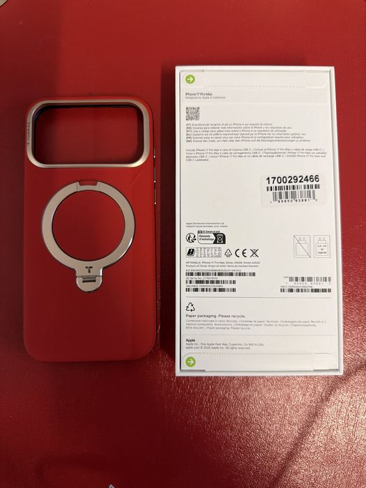 Iphone 17 pro Max 256Gb  Silver selado !