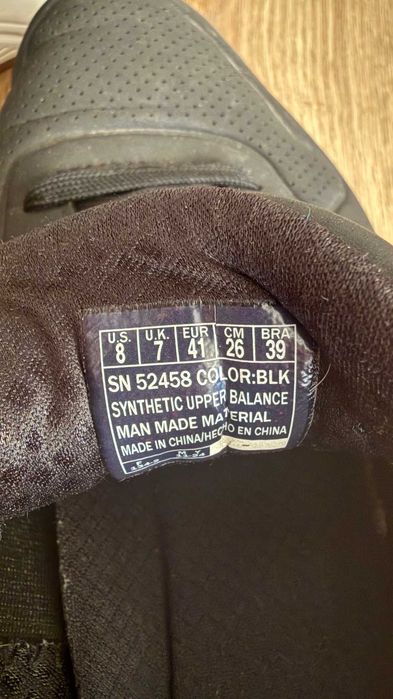 półbuty Skechers czarne