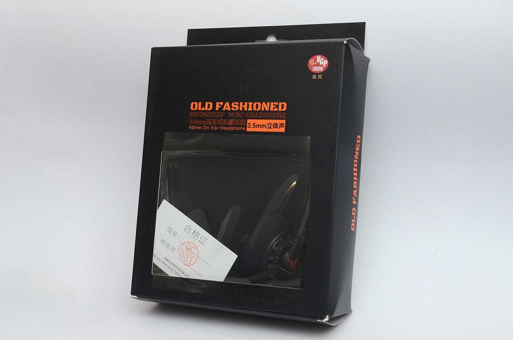 Moondrop old fashioned наушники накладные открытые со съемным кабелем