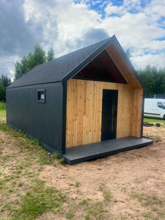 Domek letniskowy "Nowoczesna Stodoła" 7x4