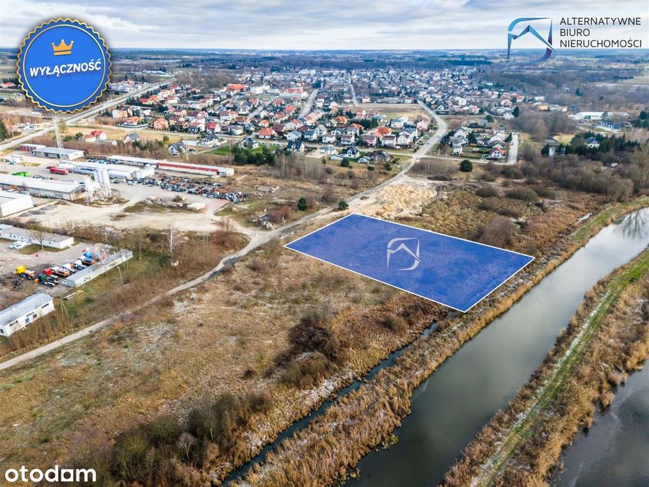 Działka 5911 m² - produkcja, składy i magazyny - Więcej