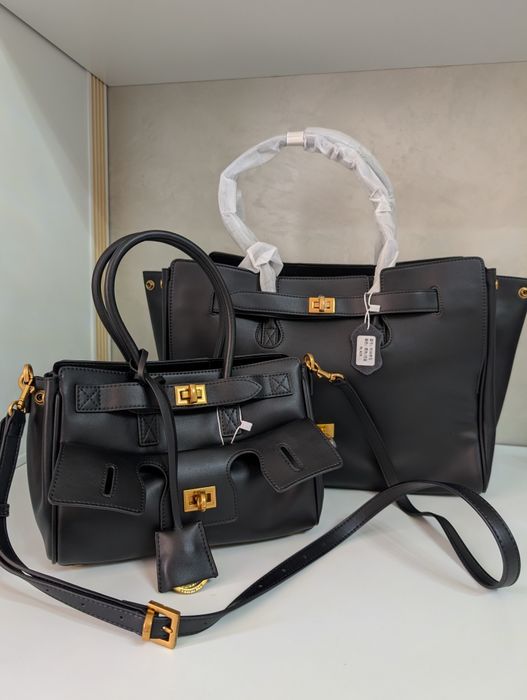 Сумка Balenciaga 24 см теляча шкіра абсолютно вся шкіряна, зовні та всередині