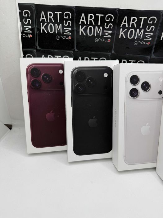 NAJTANIEJ od ARTKOM NOWY iPhone 18 Pro 512GB 6700zł Mega OKazja!