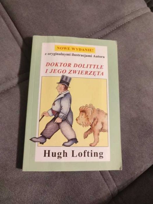 książka Doktor Dolittle i jego zwierzęta. Hugh Lofting
