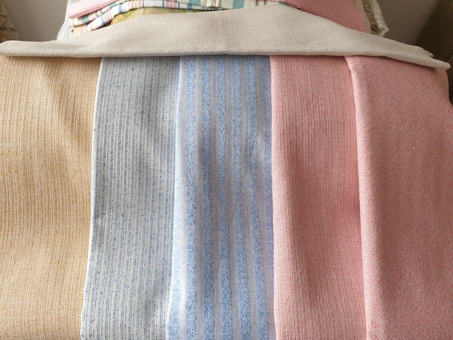 Тканина , льон , льон+хб , кусками