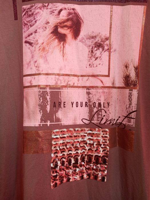 Женский хлопковый гольфик, футболка с длинным рукавом