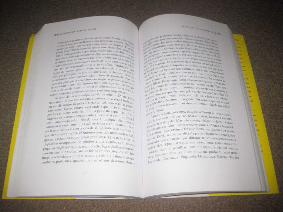 Livro "Não Há Coincidências" Margarida Rebelo Pinto