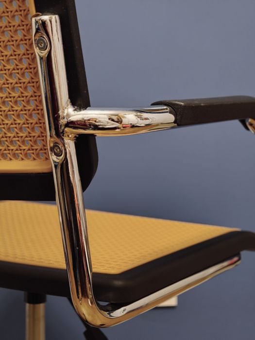 Fotel biurowy obrotowy w stylu Bauhaus Cesca