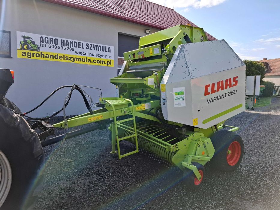 CLAAS VARIANT 260, rotor, siatka, 2007, prasa