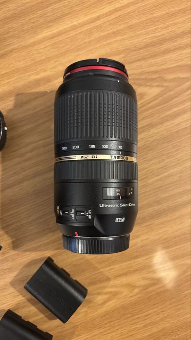 Canon 7D mark II + Tamron 70-300 USD DI + Canon EFS 24mm