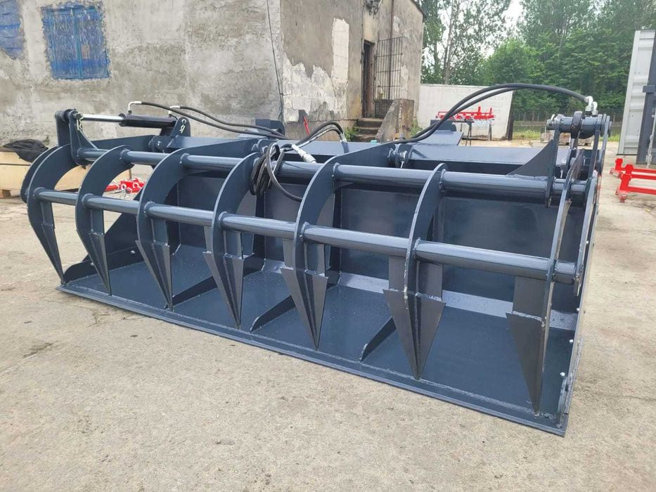 Krokodyl do obornika do ładowarki teleskopowej Merlo Manitou JCB Kramer/ Łyżko-krokodyl/ łycha do traktora- Dowóz