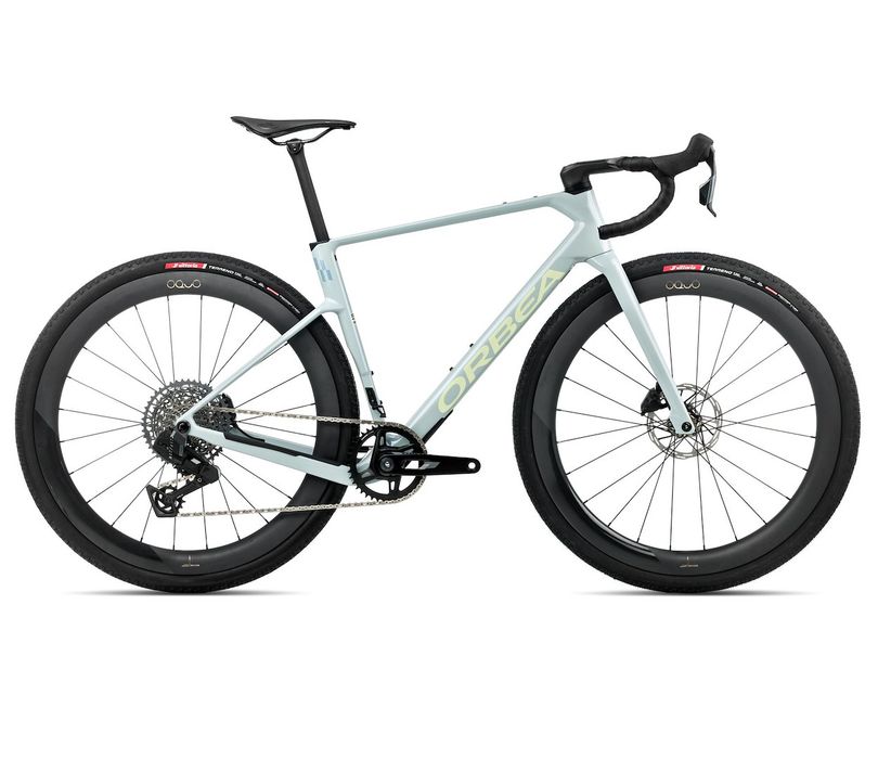 Orbea rower gravelowy TERRA RACE M31eLTD 1X Frozen Concrete z OQUO RC30TEAM - Rozmiar L