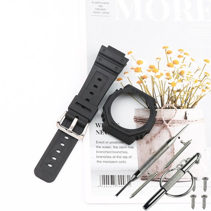 Ремінець, безель (рант) для годинника Casio G-SHOCK GA-2100 / GA-2110