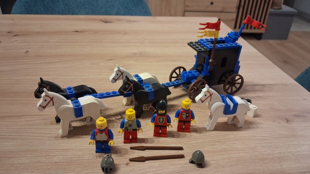 6055 LEGO system legoland castle Prisoner Convoy Konwój Więzienny