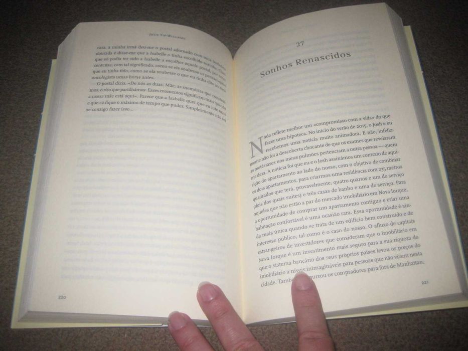 Livro "O Desenlace da Vida" de Julie Yip-Williams