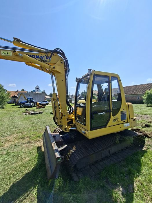 Koparka Komatsu PC 95 błotniak, melioracyjna