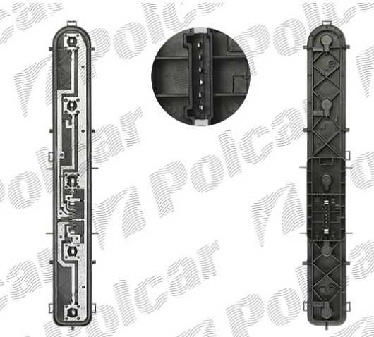 Placa suporte de lampadas Mercedes Sprinter 2006 a 2018
