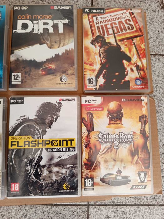 Lote 6 Jogos Computador
