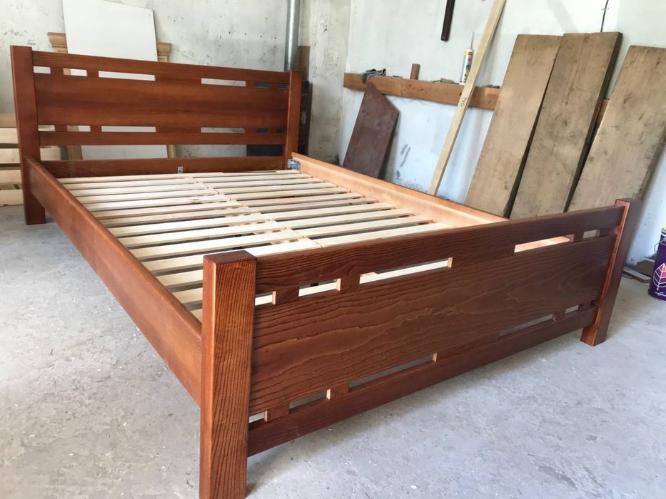 Продам НОВЕ двохспальне ліжко з дерева