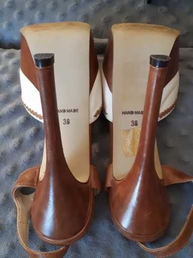 Włoskie buty damskie, szpilki Cinti, roz. 38