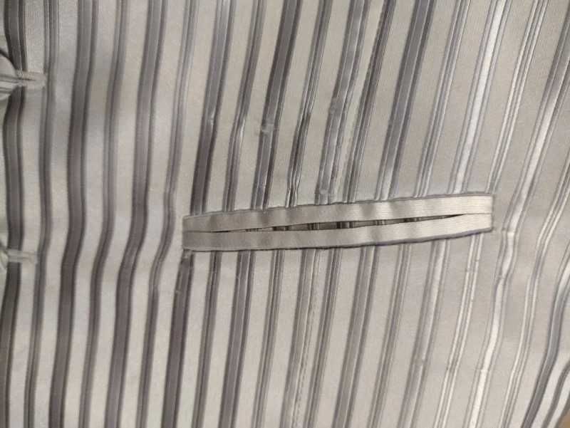 Zestaw kamizelka męska + fular satynowy ślubny