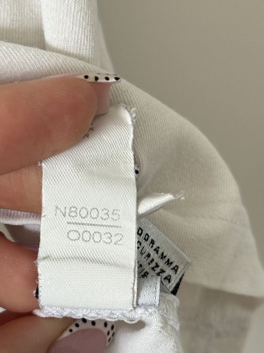 Biały T-shirt D&G Dolce & Gabbana Underwear