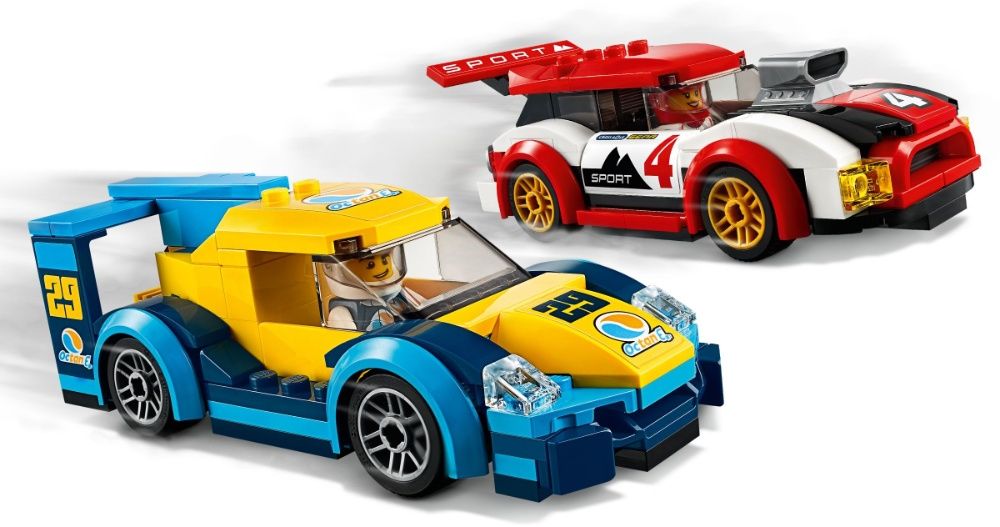 LEGO CITY Race 60256 * Samochody wyścigowe * NOWOŚĆ * Nowy zestaw