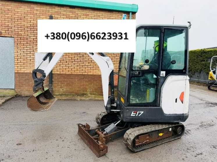 Екскаватор BOBCAT E17 *РІК 2019*1503 ГОДИНИ*